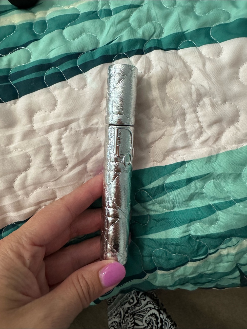 Dior Metallic Silver Travel Mascara Diorshow waterproof #90 NWOT